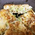沙耶（＾ω＾）'s cooksnap of when they made 簡単！おでんリメイクでお好み焼き.