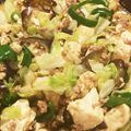 pianon♪'s cooksnap of when they made 豆腐のカレー炒め.