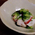 olive11's cooksnap of when they made 白だしがポイント！タコと胡瓜の酢の物.