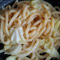hamu☆☆'s cooksnap of when they made 簡単☆味噌マヨ焼うどん.