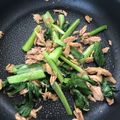 低脂質にこだわりたい's cooksnap of when they made 味付け不要！小松菜とシーチキンの炒め物.