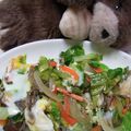 korakko's cooksnap of when they made キャベツの卵とじ.
