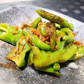 cocoroの扉's cooksnap of when they made おじゃこと万願寺とうがらしの炒め煮。.