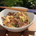 ladyoscar's cooksnap of when they made 牛肉の中華風卵炒め●.