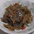 きらり流れ星's cooksnap of when they made 旦那絶賛！！こんにゃくのきんぴら☆.