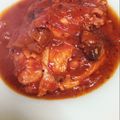 アンティーまゆ's cooksnap of when they made 圧力鍋で簡単✽チキンのトマトソース煮込み.