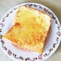 take♪aki♪'s cooksnap of when they made 牛乳無し！フレンチトースト.