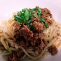 はなまる88's cooksnap of when they made レンジで簡単！秒で汁なし坦々うどん.