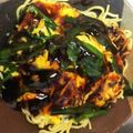 chiaharu's cooksnap of when they made ニラ玉のあんかけ焼そば.