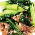 ささゆりの食卓's cooksnap of when they made 牛肉と小松菜のピリ辛牡蠣油炒め.