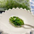 ☆あいちゃん's cooksnap of when they made いつでも★緑のきれいな冷凍パセリ♪.