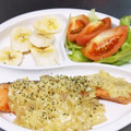 やんやんパパ's cooksnap of when they made 鮭のソテー♪豆乳あっさり和風ソースで♪.