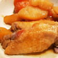 MISIAmama's cooksnap of when they made 簡単♪新じゃがと手羽先の照り煮♪.