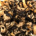 オラフくん's cooksnap of when they made 黄金比で作る！高野豆腐入りひじきの煮物.