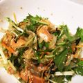 ぺんきち71's cooksnap of when they made 水菜・サーモン塩昆布和え.