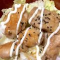 ikuyo623's cooksnap of when they made 10分で簡単　照り焼き丼.