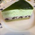 クックE896WU☆'s cooksnap of when they made 抹茶と小豆のムースケーキ.