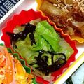 nosso's cooksnap of when they made レタス大量消費！レンジで簡単レタス塩昆布.