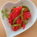 ☆３匹の子ぶた☆'s cooksnap of when they made おせちの彩りに★簡単赤パプリカのマリネ.