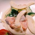 ひとみぅ's cooksnap of when they made サーモンときゅうりのマヨポン.