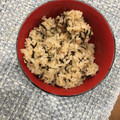 ★ゆずゆずきこう★'s cooksnap of when they made とても簡単♪梅ひじきの炊き込みごはん☆.