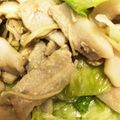 クックUSH76O☆'s cooksnap of when they made 豚トロとレタスのポン酢炒め.