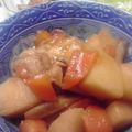 なべっこどうぶつ's cooksnap of when they made 新ごぼう、にんじん、じゃがと鶏ももの煮物.