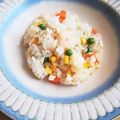 ミズタマ♪'s cooksnap of when they made ズボラで簡単！混ぜるだけ！エビピラフ★.