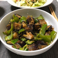 こざい's cooksnap of when they made 茄子とピーマンの簡単じゃこ炒め.