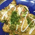 みみ母's cooksnap of when they made レタスの簡単お好み焼き風.