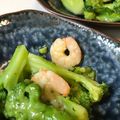 葉っぱかーさん's cooksnap of when they made 海老とブロッコリーの中華風炒め.