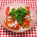 tokotann's cooksnap of when they made トマトのしらす和え.