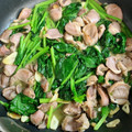 ゆめみるぽよぽよ's cooksnap of when they made 砂肝とほうれん草の香味炒め.