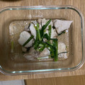 クックGF8KVS☆'s cooksnap of when they made 鶏むね肉と長ネギだけ！レンジ３分酒蒸し.
