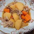 hidehono's cooksnap of when they made 簡単！母の味♡豚バラのこってり 肉じゃが.