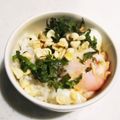 島猫。's cooksnap of when they made OWTKG(温泉卵タヌキかけごはん).
