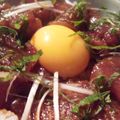 ユミニーマウス's cooksnap of when they made おうちで居酒屋メニュー★まぐろのユッケ.