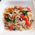 ぷりんの口笛's cooksnap of when they made 白石温麺(そうめん)ちゃんぷるー。.