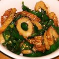 クックDAD's cooksnap of when they made 種入りピーマンとちくわの中華炒め❀.