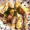 ここっこ★'s cooksnap of when they made あさりのバター酒蒸し.