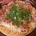 むぐじゅん's cooksnap of when they made 衝撃！超簡単！和風な納豆ツナスパゲッティ.