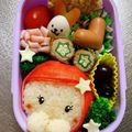 Chaaa_room's cooksnap of when they made キャラ弁 娘のお弁当 アリエル.