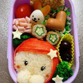 Chaaa_room's cooksnap of when they made キャラ弁 娘のお弁当 アリエル.