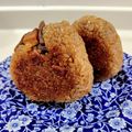 在宅勤務のおじさん's cooksnap of when they made リメイク焼おにぎり~炊き込みご飯~.