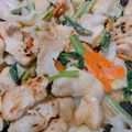 虎徹のママ's cooksnap of when they made むね肉とキャベツの★こってり味噌マヨ炒め.