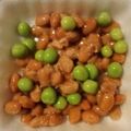 inLondon's cooksnap of when they made 納豆inグリンピース.