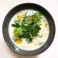 ♡さあやん♡'s cooksnap of when they made 味噌汁をリメイク★豆乳リゾット★.