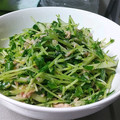 まぁ907's cooksnap of when they made 豆苗とツナときゅうりのサラダ.