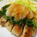 komaripan's cooksnap of when they made 簡単うま～い♫♬鶏肉のおろしポン酢のせ♪.