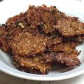 美緒玲＠女子力アップ's cooksnap of when they made 夜食おやつ♡残りご飯で青のりマヨ醤油煎餅.
